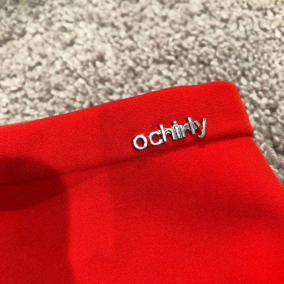 Ochirly Red circle skirt Size Medium - Picture 2 of 11